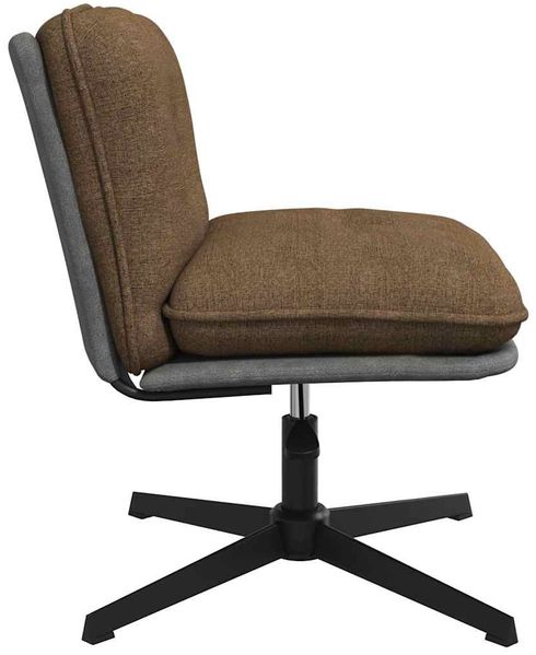 vidaXL Bürostuhl Drehbar Taupe Stoff 4105395 Bild 5