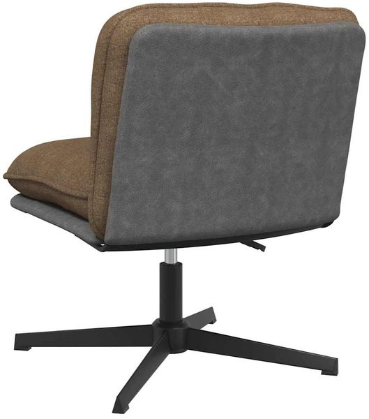 vidaXL Bürostuhl Drehbar Taupe Stoff 4105395 Bild 6
