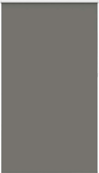 vidaXL Verdunkelungsrollo Grau 145x230cm Stoffbreite 141,6cm Polyester 4011215