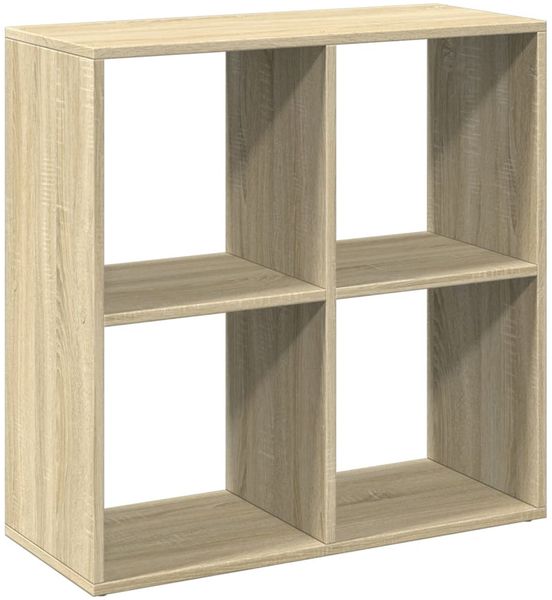 vidaXL Raumteiler-Bücherregal Sonoma-Eiche 69,5x29x69,5 cm 858005 Bild 6