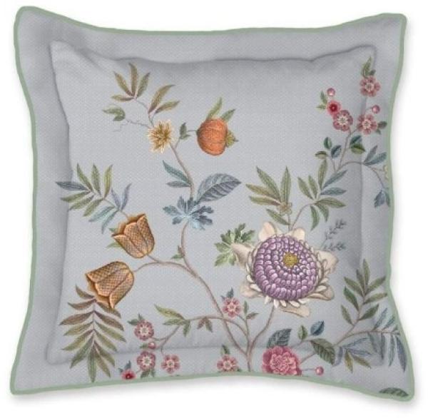 Pip Studio Zierkissen Quadratisch Il Paradiso Hellblau (45x45cm) 320927