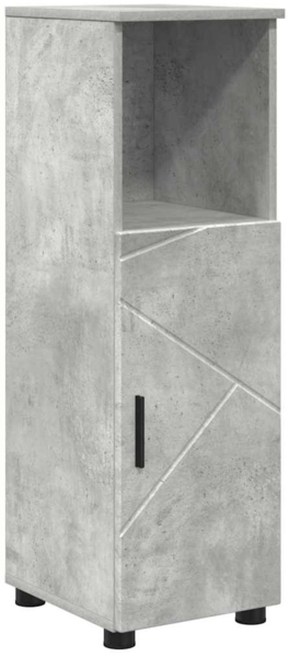 vidaXL Badezimmerschrank mit Speicher Beton Grau 30 x 35 x 95 cm 883317