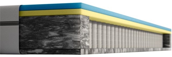 Emma 'Dynamic Plus' Matratze, Kunststoff, weiß, 90x200 cm Bild 4