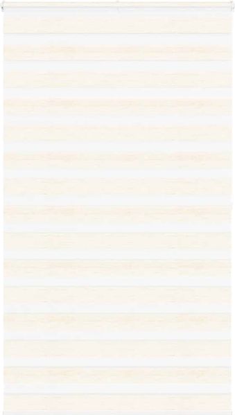Doppelrollo Duo-Rollo Marmorbeige 120x200cm Stoffbreite 115,9 cm Polyester