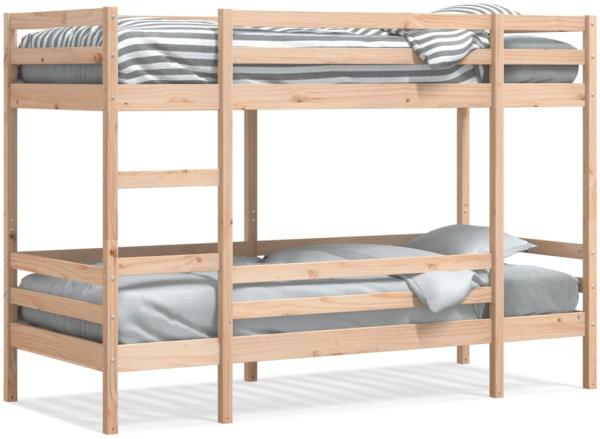 vidaXL Etagenbett 80x200 cm Massivholz Kiefer 3284215