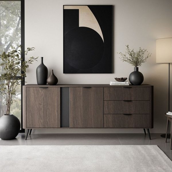 Lookway Kommode TWILIGHT 2D3S mit Schubladen (1x Kommode), Breite: 195cm