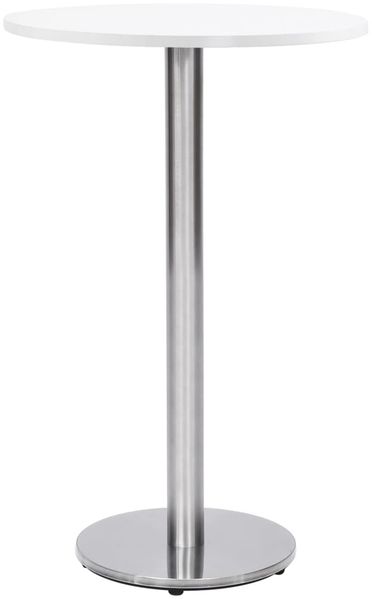 vidaXL Bistrotisch-Gestell Silbern Ø45x107 cm Edelstahl 325440 Bild 2