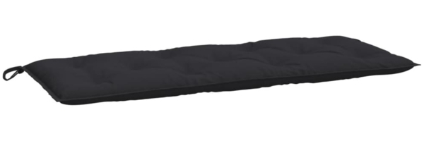 vidaXL Gartenbank-Auflage Schwarz 120x50x7 cm Oxford-Gewebe 361590