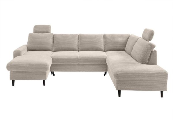 Wohnlandschaft Passo Cord mit Schlaffunktion – Benformato Bild 2