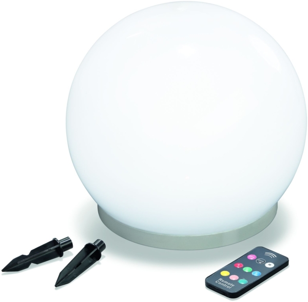 Solar Schwimmkugel, 25cm, 7 Lichtfarben, IR-Fernbedienung