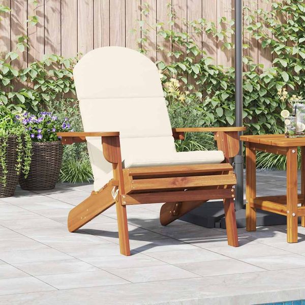 vidaXL Adirondack-Gartenstuhl mit Kissen Massivholz Akazie 360031