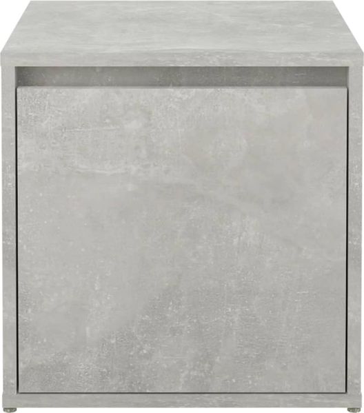 vidaXL Schubladenbox Betongrau 40,5x40x40 cm Holzwerkstoff 808778 Bild 7