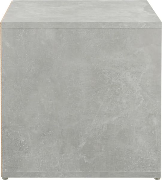 vidaXL Schubladenbox Betongrau 40,5x40x40 cm Holzwerkstoff 808778 Bild 8