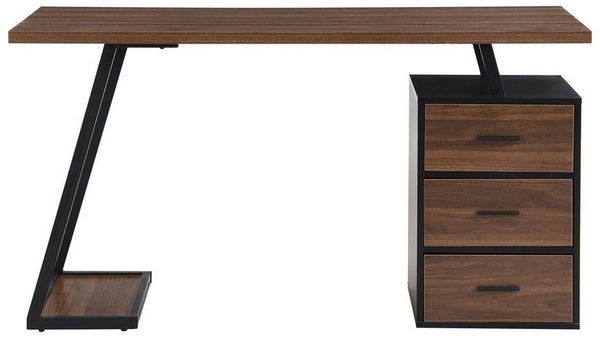 Flieks Schreibtisch (1 Tisch), Computertisch mit 1 Ablage Bürotisch Gamingtisch 138,5*58*75cm