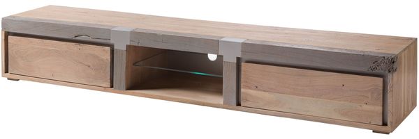 TV-Board Akazie 240x48x39 beige lackiert Amsterdam #104