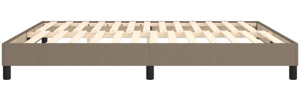 vidaXL Boxspringbettgestell Taupe 180x200 cm Stoff 3120536 Bild 6