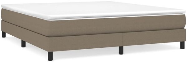 vidaXL Boxspringbettgestell Taupe 180x200 cm Stoff 3120536 Bild 2