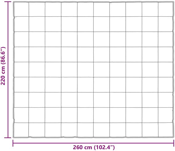 vidaXL Ganzjahresbettdecke Gold 220 x 260 cm Satin und Mikrofaser 42025810 Bild 10