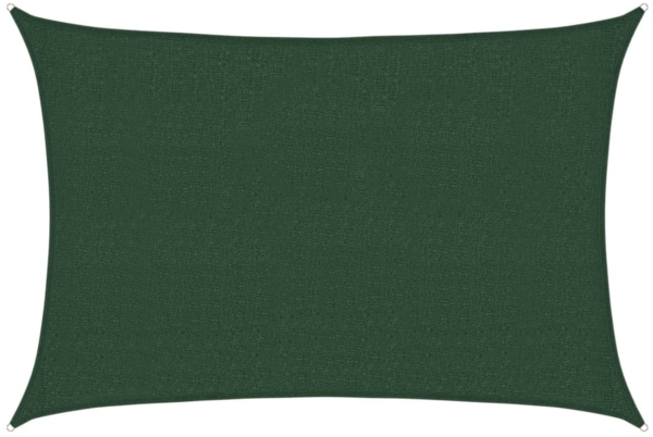 vidaXL Sonnensegel 160 g/m² Dunkelgrün 2,5x3,5 m HDPE 311453