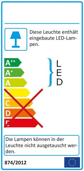 LED-Möbelunterbauleuchte, 230V/11W-4000K, L 800, Alu, MÜLLER-LICHT 11W, 700 lm 4000K 800 mm Bild 6