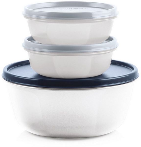 TUPPERWARE Vorratsdose Tupperware Frische-Trio Frischhaltedosen 3er Set