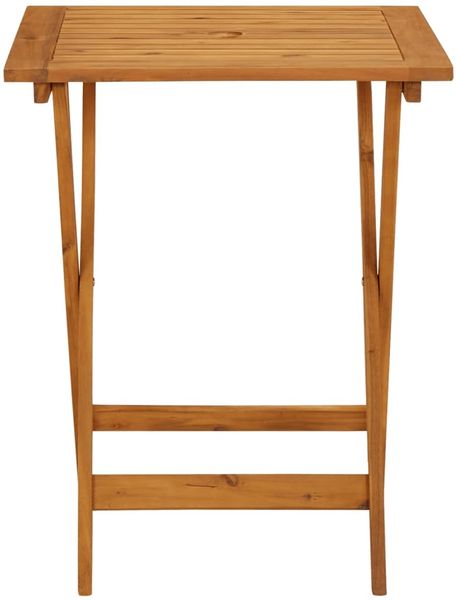 vidaXL 3-tlg. Bistro-Set Beige Stoff und Massivholz 3281811 Bild 6