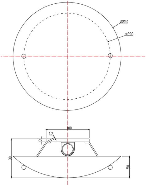 Deckenleuchte, 1 x E27/40W, Ø 250 Bild 8