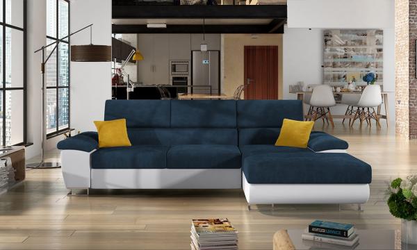 Ecksofa Cotere Mini (Soft 017 + Uttario Velvet 2967 + Uttario Velvet 2959, Seite: Rechts)