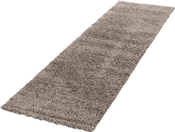 Shaggy Teppich LIFE BEIGE 80 X 250cm Läufer