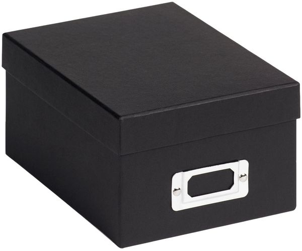walther design Aufbewahrungsboxen schwarz 10x15 cm Fun FB-115-B