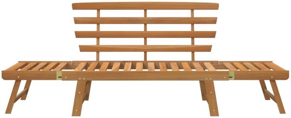 vidaXL Gartenbank 2-in-1 190 cm Massivholz Akazie 316471 Bild 3