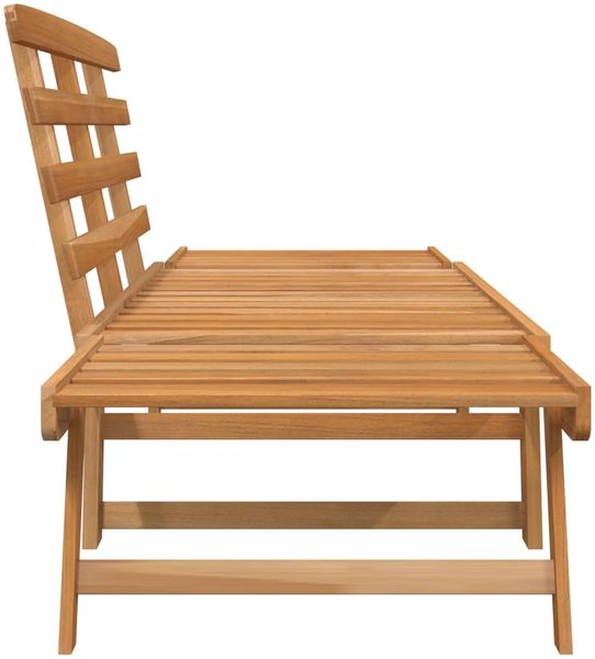 vidaXL Gartenbank 2-in-1 190 cm Massivholz Akazie 316471 Bild 4
