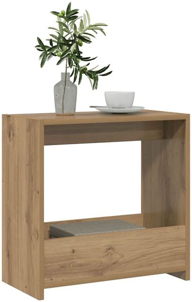 vidaXL Beistelltisch Artisan-Eiche 50x26x50 cm Holzwerkstoff 856539