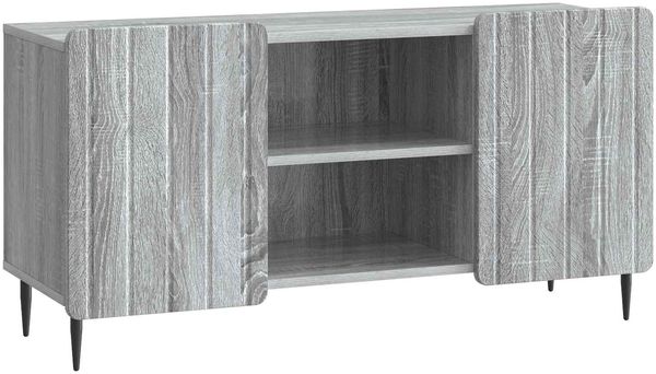 vidaXL TV-Schränk Graues Sonoma 102 x 34,5 x 52 cm Holzwerkstoff 894471