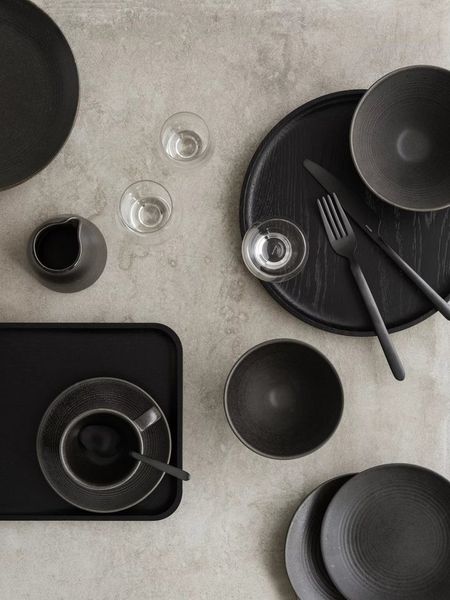 blomus Salatschüssel -KUMI- Keramik Salatschale: Japanische Tradition in edlen Farben, Steingut, Designer, Hochwertig, Reaktive Glasur, Spülmaschinenfest, 21cm