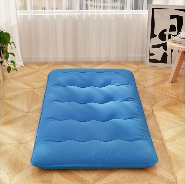 Futonmatratze, COSTWAY, 10 cm hoch, Futon Matratze, Tatami-Matte, Klappmatratze, 90x200cm