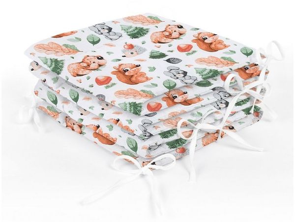 Amilian Bettnestchen Bettumrandung 210x30 cm für Kinderbett 140x70 geeignet (Kopfschutz), (Nestchen, Kantenschutz), Bettausstattung
