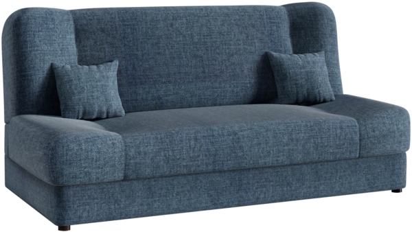 Schlafsofa Jonas Premium mit Bettkasten (Farbe: Maya 10)