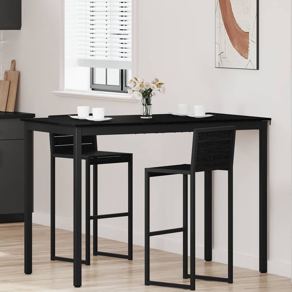 Stehtisch, Bartisch, Bistrotisch Holzwerkstoff 150 x 80 x 105 cm