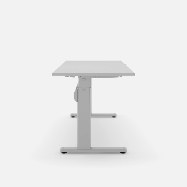 Aluforce Pro 110 HC Schreibtisch - 200 , Weiß Bild 2