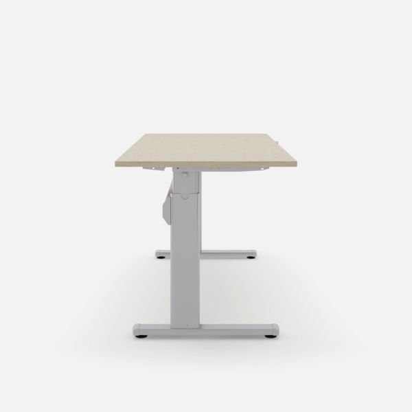 Aluforce Pro 110 HC Schreibtisch - 200 , Weiß Bild 4