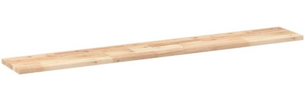 vidaXL Schweberegal 160x20x2 cm Massivholz Akazie Unbehandelt 3279359