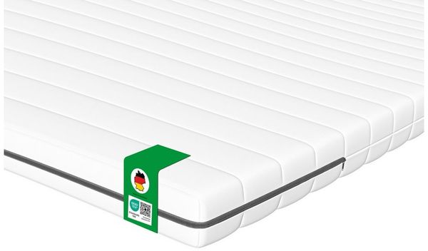 Schlaftroll, Topper Matratzentopper aus Kaltschaum, OEKO-TEX zertifiziert, 90x200 cm, 140x200 cm, 180x200 cm und weiteren Größen