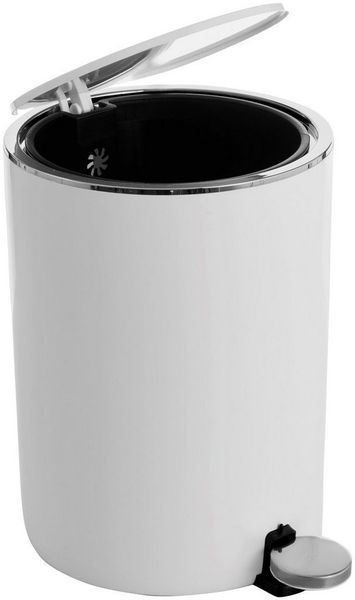 Bischof Kosmetikeimer Design Bad, Ø 21 cm, Höhe 28 cm, Fassungsvermögen 5,5 l