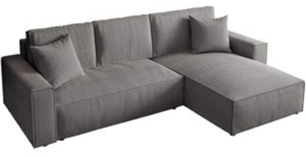 Beautysofa Ecksofa PARYS, mit Schlaffuntion, Bettkasten, mit universelle Ottomane Bild 6