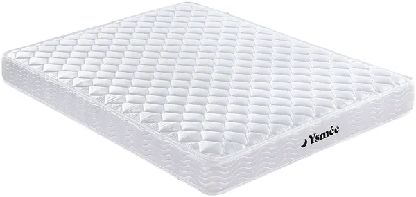 Vente-unique - Federkernmatratze Memory Schaum - 1 Zone - Härtegrad 2 - 140 x 190 cm - Stärke 16 cm - WOLKENLOS von YSMÉE