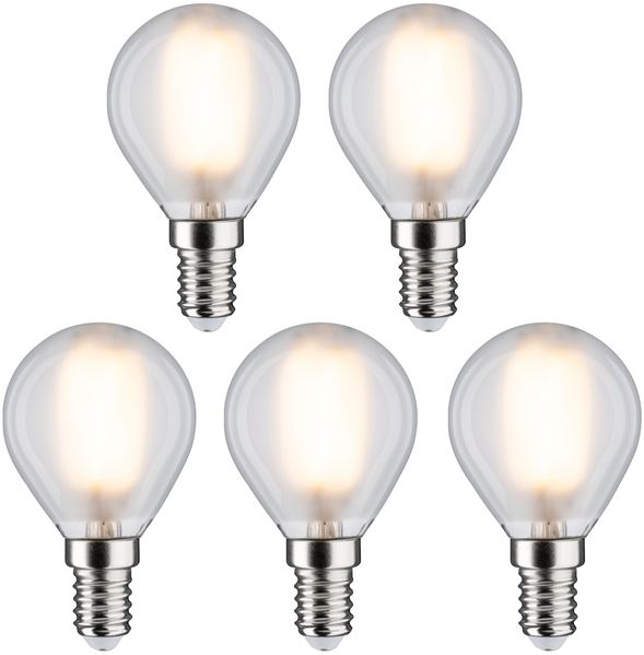Filament 230V LED Tropfen E14 5x470lm 5x4,8W 2700K Matt