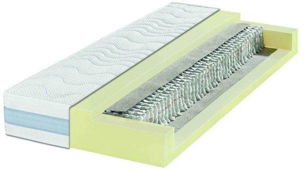 Breckle 'ALLMED1000' Tonnentaschenfederkern-Matratze, H3, 90x200 cm