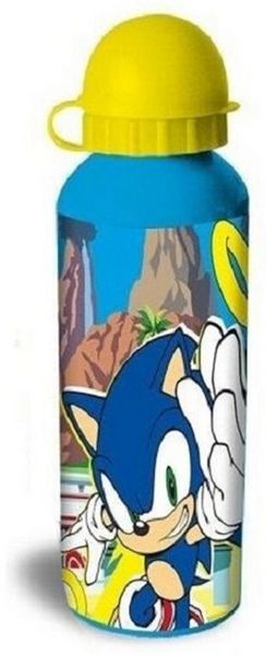 Sonic Trinkflasche Kinder Trinkflasche 500 ml Wasserflasche für Schule Sport und Freizeit