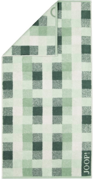 JOOP! Handtücher Vibe Karo 1699 44 Salbei 50 x 100 cm